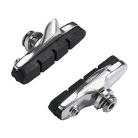 BRAKE SHOES, SCS, Cartridge Brake Shoes, Shimano Compatible, 55mm, CNC cartridge type, Rubber with ceramic fibre material(Sold in Pairs) Super Stoppin