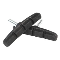 BRAKE SHOES - Cantilever Brake Shoes,  GIGAPOWER Ceramic Fiber Infused, 70mm (Sold in Pairs)