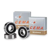 Sealed Hub Bearings CEMA, 6002LLB, 15 x 32 x 9mm, Chrome Steel