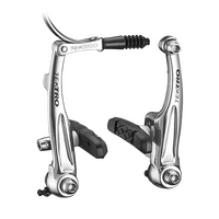 BRAKE  Tektro V Brake, 102mm Arms, Forged Alloy Arms,  SILVER (for one wheel)  Available in Black see 8170B