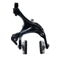 BRAKE -  Caliper Road Brake, 39-51mm Reach, Dual Pivot, Alloy, (Front Only), Q/R, Recessed, BLACK, Quality TEKTRO product