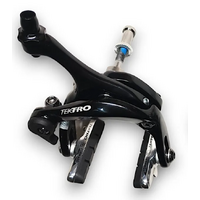 39-51mm Reach Dual Pivot Caliper, Road - Rear Only, Recessed, QR, Alloy, Black, Tektro