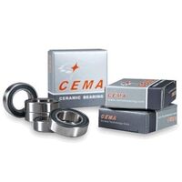 Sealed Hub Bearings CEMA, 6802LLB, 15 x 24 x 5mm, Hyrbid CERAMIC (sold as each)