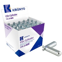 CO2 Cartridges 25 g Threaded — Box of 20