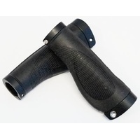 Velo Anatomical Comfort Lock-on Grips 128 mm Black Dual Lock Rings