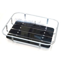 Front Tray Basket — Plastic Slats on Alloy Frame, 50 x 39 cm