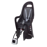 A NEW ITEM - BABY SEAT - POLISPORT Groovy RS, Reclining, Q/R (frame mount), suits 26"-29ers with a 28mm-40mm OD Seat Tube, 22kg weight limit, 3 Point 