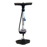Beto King Cobra Floor Pump – Alloy, 3.5 in Gauge, Two-Stage Auto-Switch Smart Head, 160 psi