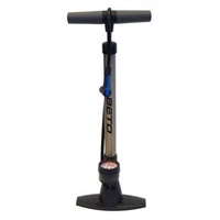 Beto Cobra Floor Pump – Alloy, Gauge, Auto-Switch Smart Head AV/FV, 160 psi