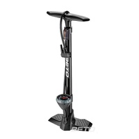 Beto Python Tall Floor Pump – Steel Barrel, 3.5 in Gauge, AV/FV, 160 psi