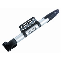Beto Alloy Mini Pump – Swivel Head, Pivoting T-Handle, FV/AV, with Bracket