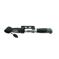 Beto High-Pressure Mini Pump with Gauge – 120 psi, Dual Head FV/AV, Two-Way