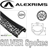 27.5" / 650B Disc Front Wheel — Alex MD23 32H, Novatec sealed, 15×110 Boost
