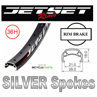 20" Front Wheel — Jetset CH-E213 36H, Joytech, nutted
