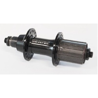 Novatec Rear Hub, QR 130mm, Non-Disc, 32H, Shimano HG, Black