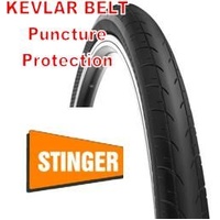 Duro "Stinger" Tyre 700 x 28C | Duro Stinger Tyre | 28-622 | 30 TPI | Max 120 PSI | Kevlar Puncture Protection & Reflective Stripe