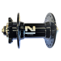 Novatec Front Hub, QR 100mm, 6-Bolt Disc, 36H, Black