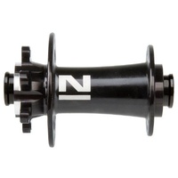 Novatec Front Hub, 15x100mm Thru-Axle, 6-Bolt Disc, 36H, Black