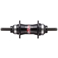 Novatec Flip-Flop Rear Hub, 3/8in Nutted 110mm, Non-Disc, 36H, Flip-Flop (fixed/free), Black