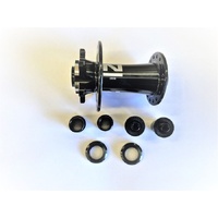 Novatec Front Hub, QR / 12x100 / 15x100mm Convertible, 6-Bolt Disc, 32H, Black