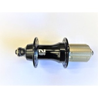 Novatec Hybrid Rear Hub, QR 135mm, Non-Disc, 36H, Shimano HG, Black