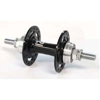 Novatec Track Rear Hub, Nutted 120mm, Non-Disc, 32H, Fixed/Free, Black