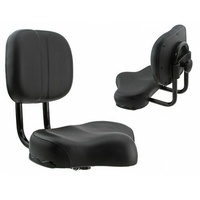 Saddle with Back Rest — Adjustable, 290 x 240 mm