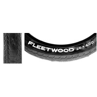 Duro Tyre 26 x 4.0 Duro, Fleetwood, Fat Bike Slick Tread, wire bead