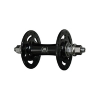 Novatec Track Front Hub, M9 Nutted 100mm, Non-Disc, 20H, Black