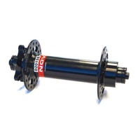 Novatec Fat Bike Front Hub, QR / 9 / 12 / 15x150mm 4-in-1, 6-Bolt Disc, 32H, Black