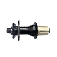 Novatec Rear Hub, 12x142mm / QR 135mm Convertible, 6-Bolt Disc, 32H, Shimano HG, Black