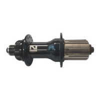 Novatec D792SB Rear Hub, QR 135mm, Centre Lock Disc, 32H, Shimano HG, Black