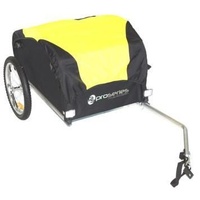 Bicycle Cargo Trailer — Steel, Waterproof Cover, 45 kg