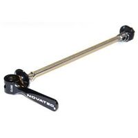 SKEWER - Novatec, Rear, Titanium Shaft With 7075 Alloy Levers & Ends and Brass Bushings, 26g - L144mm