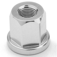 Alloy Flange Axle Nut 3/8" x 26T