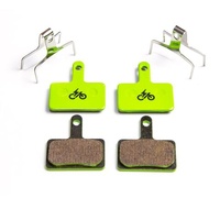 H/D E-Bike DISC brake pads, 2 PAIRS, SEMI METALLIC, Shimano Deore (BR-M515/475/525/465/495)Tektro, Clarks (designed to deliver maximum performance & L