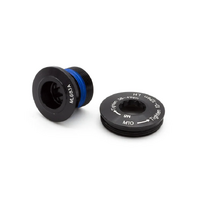FSA Crank Bolt Alloy M18 with Self-locking Nut for K-Force Team Edition Cranks Black