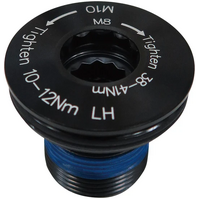 FSA Crank Bolt Alloy M19 with Self-locking Nut for E-bike CK-730 / Fazua / Ride 60 Cranks Black