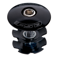 FSA Star Nut and Top Cap, 1-1/8in, Black (TH-874-1)