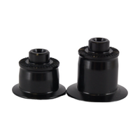 FSA Team DB Rear Hub End Cap Kit, QR, 2:1, Black (EL455)