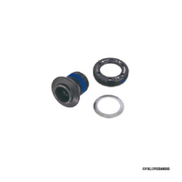 FSA Crank Bolt Steel M17 with Self-locking Nut for MegaExo Alloy Cranks Black (QR-20)
