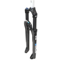 FORK  29ER, Threadless,  Suntour Disc X-1   32mm RLR lock out 29er 100MM coil sprung, Q\R BLK  1 1/8 straight steerer
