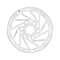 Rotor , TRP SLOTTED ONE PIECE ROTOR S/S 160mm w/TRP laser, Quality TRP Product