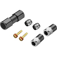 TRP hose coupler, for 5.0mm hose, includes barbs with O-ring and Olives