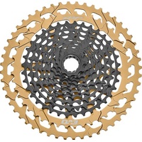 TRP Cassette CS-M9050-12 EVO, 12 speed, 10-52T, Black/Gold Microspline driver 370g!