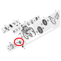 TRP Clutch replacement kit for RD-M9050/9070
