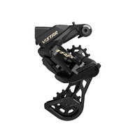 Rear Derailleur - 11-36/11-40T Cassette, Gravel, With Clutch, Black, Vistar, Battery, Charger