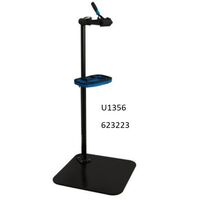 Unior Stand with fixed plate and jaw, adjust nut 623223 Professional Bicycle Tool, quality guaranteed  Pro repair stand with single clamp, manually ad