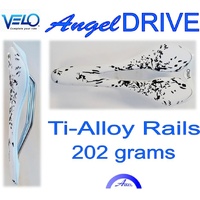 Velo Angel Dive Racing Saddle 273 x 125 mm Ti-Alloy Rail 202 g