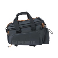 Basil Miles Tarpaulin XL Pro MIK Trunk Bag 9-36L Black/Orange
